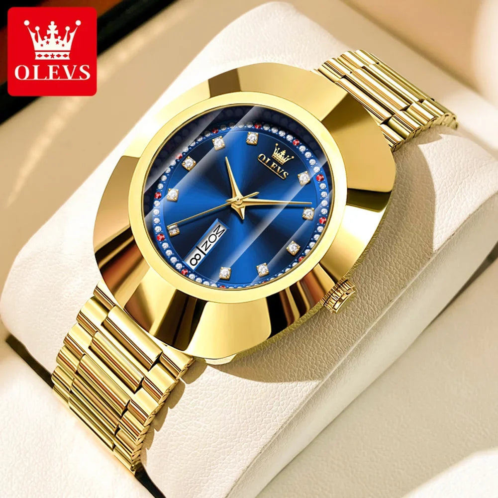 OLEVS Relógio Feminino Luxuoso 7017 - Elegância e Funcionalidade 44mm